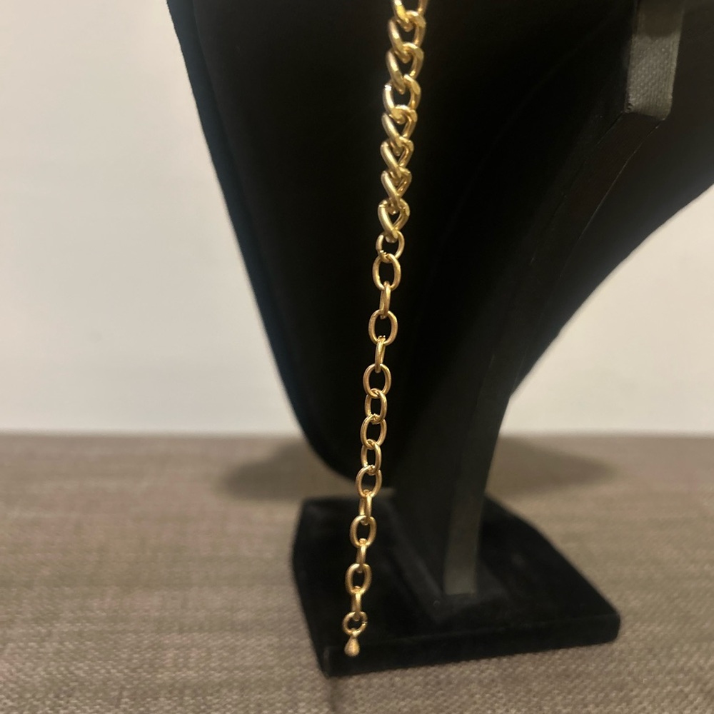 The Skyline Collection Elegant Gold and Silver Statement Necklace - Picture 6 of 8